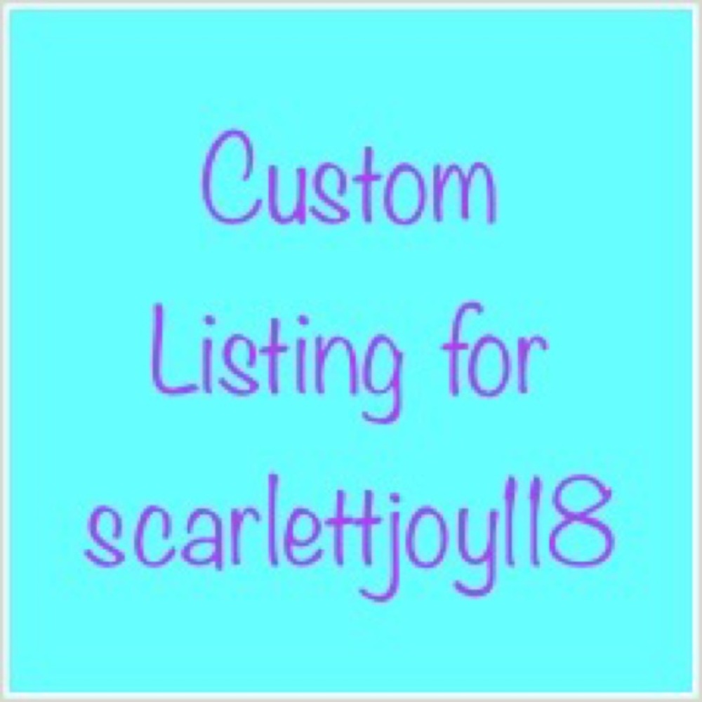 Custom Listing (High/Low top…. Add length for dress)